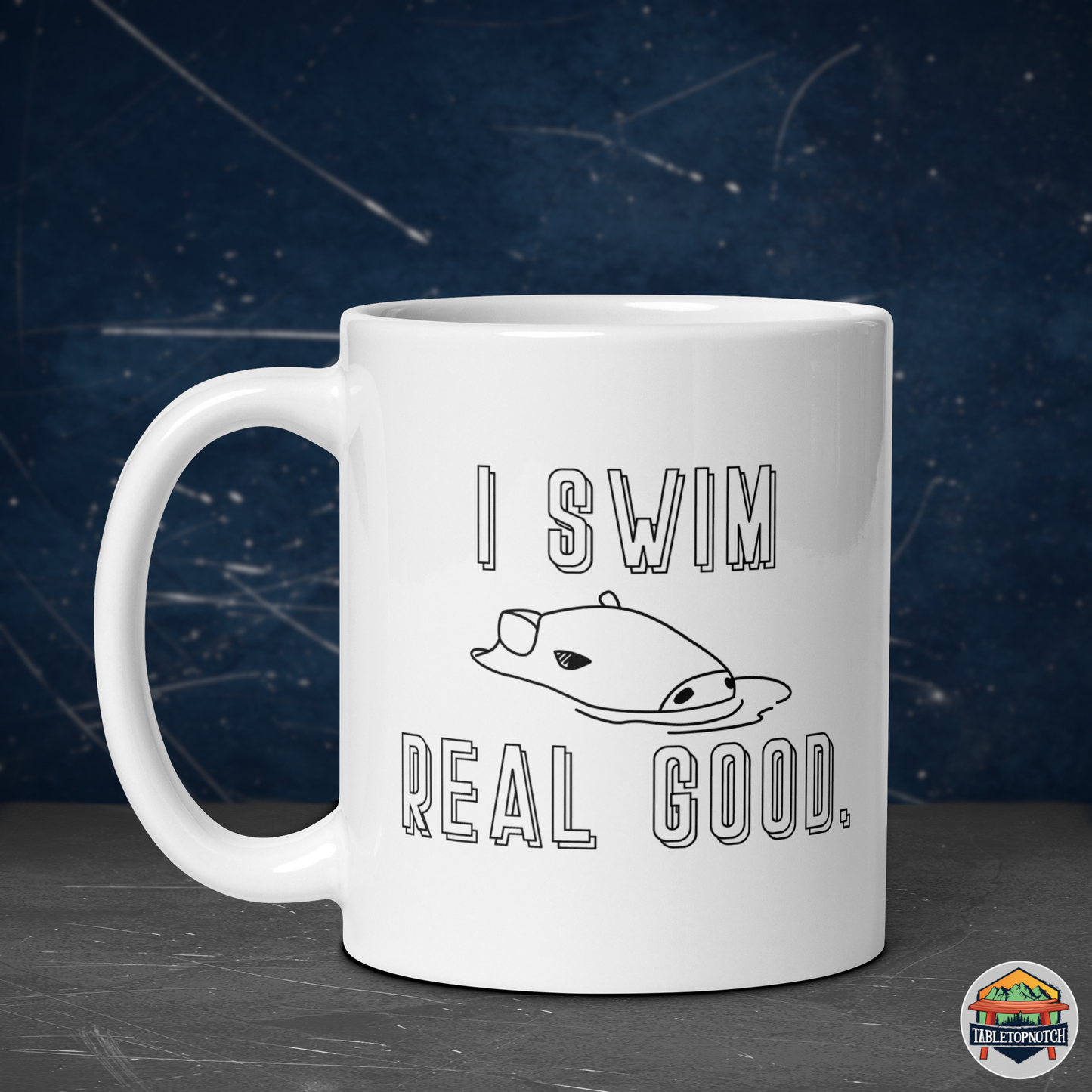 David Swims Mug