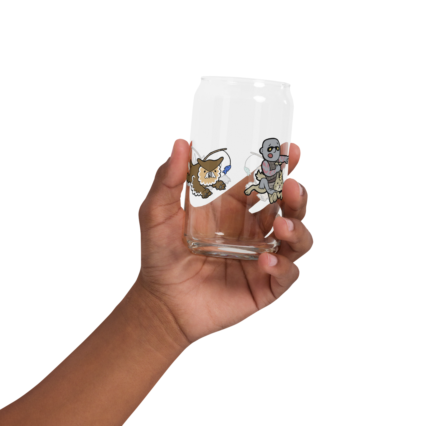 Owlbear Derby Glass